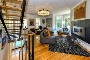 Wonderfully designed and bright living space
