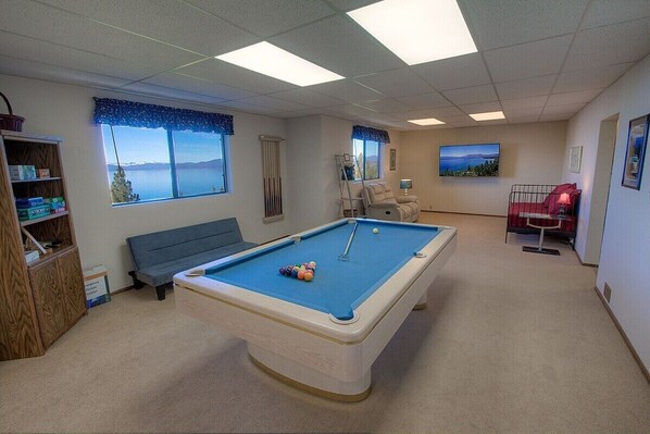 Lower level- Game Room