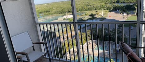 Views of mangrove forests, bays, partial view of Gulf from the balcony!