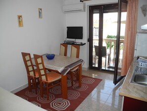 Dining area + Kitchen area