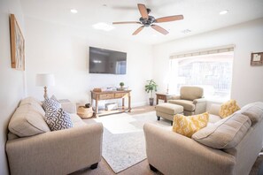 Living room with comfortable seating