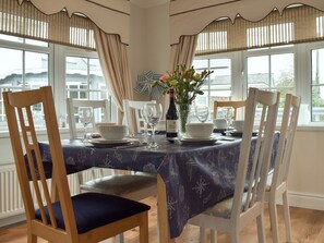 Dining Area | Eryl Mor Lodge, Amlwch