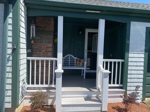 Welcoming front porch