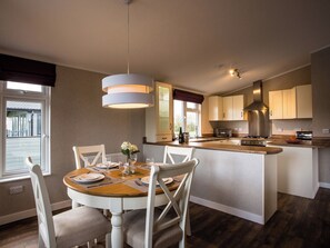 Open plan living space | Silverbirch - Claywood Retreat Lodges, Darsham, near Southwold