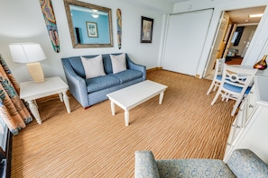 Large Living Area with Views of the Ocean, Beautifully Decorated