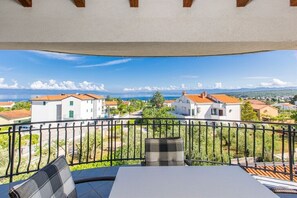 Balcony with sea view