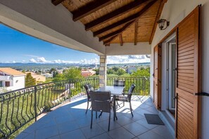 Balcony with sea view