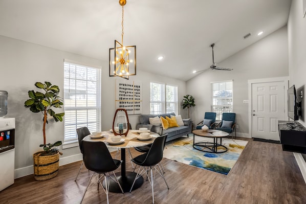 Abundant light throughout the house