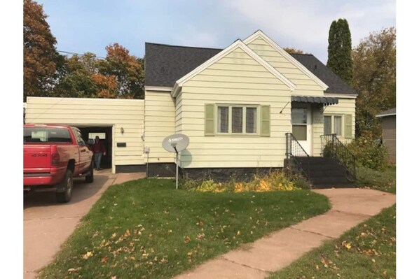 View of house from the street.