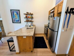 Fully equipped kitchen
