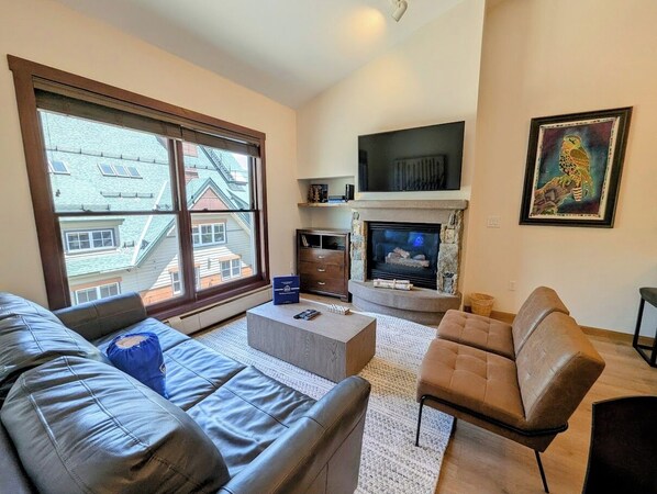 Modern ski condo in River Run Village