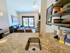 Updated appliances and granite counter tops
