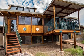 Elevated Deck and Kitchen Windows