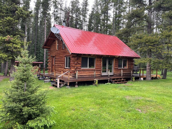 Bear Creek cabin in the summer!