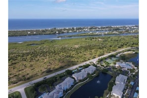 Across the road from the Intercoastal and Gulf access