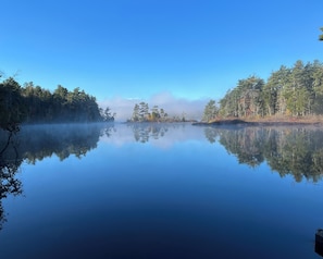 Long Pond outlet Cove (0.1 Miles; 1 minute)