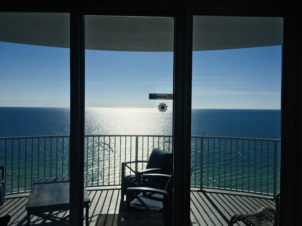 your view from the living room