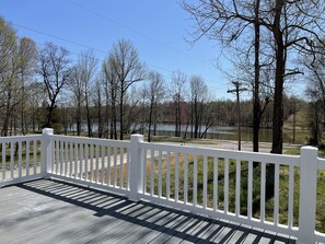 Lakefront setting