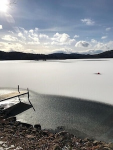 Lake house open for Winter