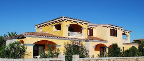 Fassade der Unterkunft