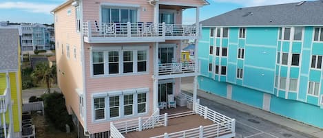 Amazing Ocean Front Deck! One of the Biggest in Carolina Beach!
