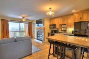 Kitchen table with seating for four