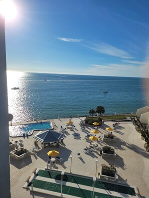 Balcony Pool Plaza Deck View