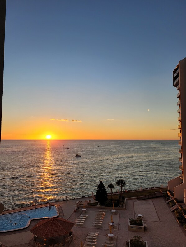 Enchanting view from your private balcony