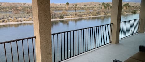 3rd level deck shared by two bedrooms! Amazing view in all directions!!!