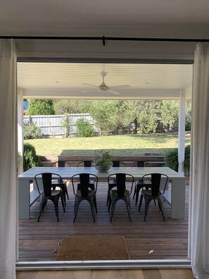 Outdoor dining