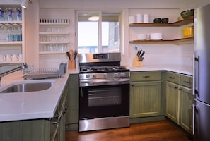 Remodeled kitchen