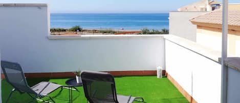 Bird's eye view,Balcony/Terrace,Sea view