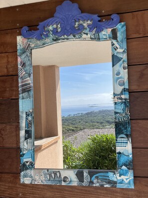 Blick von der Unterkunft