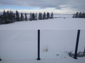 Vue depuis l’hébergement