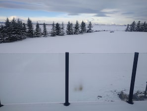 Vue depuis l’hébergement