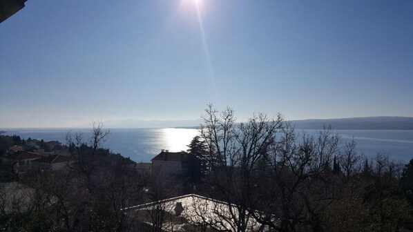 Blick von der Unterkunft