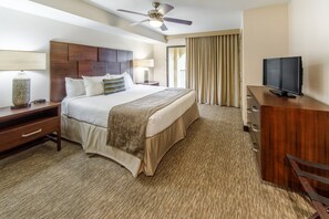Drift to sleep in a comfortable bed after a wonderful day outside.