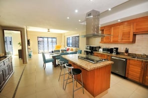 Spacious Living/Dining/Kitchen Areas
