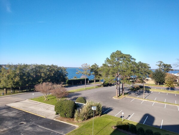 View from balcony and bedroom as well