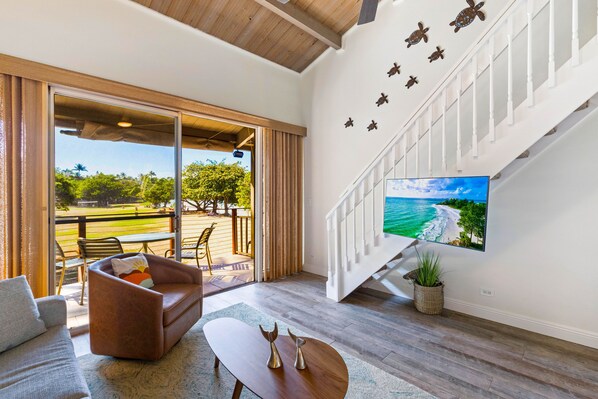 Open concept living room