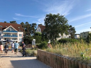 Ferienanlage Blaumuschel mit Restaurant und Außenterrasse