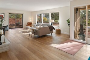 View of living area