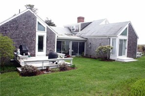 Side Yard Area with Views of Millpond