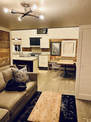 Integrated kitchen, living, dining for great entertaining!