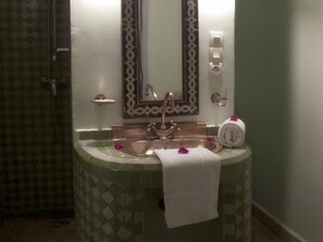 Vasque chromé de la chambre Vert Anis