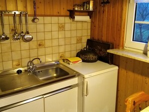 Ferienwohnung 2, 50 qm, 2 Schlafzimmer, überdachte Terrasse, max. 3 Personen