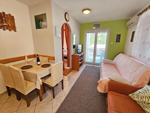 living - dining room