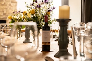 Corn Barn dining for celebrations