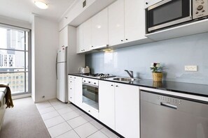A kitchen.