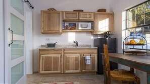 Kitchen and dining area